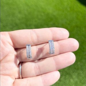 C shaped earring
